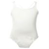 Duoremi Girls Dance Leotard Slim Fitness Ballet Dance Gymnastic Leotard Bodysuit Ballerina Costume White 5-6 Years view 1