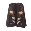 EDS Holster Colt 1911 Skull Pattern Wooden Grips view 3