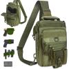 DegeTMVe Dual Pistol Holster Chest Bag Concealed Carry Sling Crossbody Tactical Gun Convertible Backpack Shooting Hunting view 1