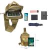 DegeTMVe Dual Pistol Holster Chest Bag Concealed Carry Sling Crossbody Tactical Gun Convertible Backpack Shooting Hunting view 2
