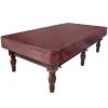 Pool Table Cover 8 Feet Leather/Brown/Waterproof Billiard Table Covers, 8ft Pool Table Covers Outdoor for Billiard Pool Table view 1