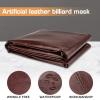 Pool Table Cover 8 Feet Leather/Brown/Waterproof Billiard Table Covers, 8ft Pool Table Covers Outdoor for Billiard Pool Table view 2