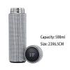 MSMMZ Thermos Coffee Travel Mug Creative Diamond Shiny Bottle Water Bottle Stainless Steel Smart Temperature Display Vacuum Flask Mug Men Women view 4