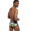 JOCKMAIL Classic Camouflage Men Underwear Briefs Printed Ice Silk Briefs Men Panties Underwear (as1, alpha, m, regular, regular, Yellow) view 4