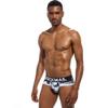 JOCKMAIL Classic Camouflage Men Underwear Briefs Printed Ice Silk Briefs Men Panties Underwear (as1, alpha, xx_l, regular, regular, Gray) view 2