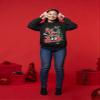 ALLNTRENDS Made You Look Ugly Christmas Sweater Funny Xmas Sweatshirt (4XL, Irish Green) view 4