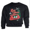 ALLNTRENDS Made You Look Ugly Christmas Sweater Funny Xmas Sweatshirt (4XL, Black) view 1