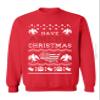 ALLNTRENDS Have Ameri Christmas Love America Ugly Christmas Sweater Funny Patriotic Sweatshirt (S, Red) view 1