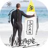 Dark Lightning Full Body Wetsuits for Men,Wet Suit for Men Cold Water Swimming,Mens Diving Surfing Snorkeling Kayaking Triathlon Wetsuit,Black,3/2mm,XX-Large view 2