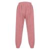 Ymosrh Mens Sweatpants Joggers, Athletic Pants Lounge Wear Jockers Men Pants Men's Trousers, Japanese Retro Corduroy Loose Casual Shorts, Work Safety Trousers Sweat Workout Training (M, Pink) view 3