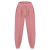 Ymosrh Mens Sweatpants Joggers, Athletic Pants Lounge Wear Jockers Men Pants Men's Trousers, Japanese Retro Corduroy Loose Casual Shorts, Work Safety Trousers Sweat Workout Training (M, Pink) view 4