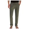 Men Sweatpants, Mens Skinny Cargo Pants Stretch Track Swearpants Men's Casual Pants Loose Large Elastic Waist Cotton Versatile Solid Color Sweatpants Work Out Pant Comfy Pants Fit (L, Army Green) view 1