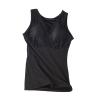 ANRIO Velvet Thicken Thermal Underwear for Women Plus Size Thermals Body Slim Shaper Camisole Sleeveless Vest Tank Tops (Color : Black, Size : XXXXL/XXXX-Large) view 1