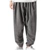 Ymosrh Work Wear Clothing for Men Pants, Big and Tall Mens Sweatpants Men's Joggers Track Pants XXL Trousers, Japanese Retro Corduroy Loose Casual Shorts, Work Safety Trousers Jogger Gym (3XL, Gray) view 1