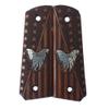 EDS Holster Wooden Pistol Grip with Eagle Logo Compatible with Colt 1911 and 1911 Variants view 2