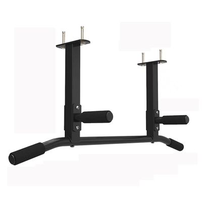 BCPPO Chin Up Bar Ceiling Heavy Wall Mounted Pull up bar, Home Office Gym Upper arm Strength Training Fitness Horizontal bar, Safe Load 300kg (Color : Black, Size : Style 1)