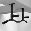 BCPPO Chin Up Bar Ceiling Heavy Wall Mounted Pull up bar, Home Office Gym Upper arm Strength Training Fitness Horizontal bar, Safe Load 300kg (Color : Black, Size : Style 2) view 3