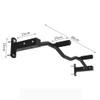BCPPO Chin Up Bar Steel Heavy Pull up bar, Adult Teen Men Women arm Strength Training Horizontal bar, Safe and Stable/Easy to Assemble (Size : E) view 2