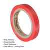 PATIKIL 26Ft Grip Finishing Tape, 2 Pack PVC Racquet Finishing Tapes Racket Accessories Sticky Seal for Tennis Badminton, Red/Yellow view 4