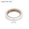 PATIKIL 26Ft Grip Finishing Tape, 8 Pack PVC Racquet Finishing Tapes Racket Accessories Sticky Seal for Tennis Badminton, White view 2