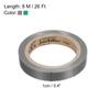 PATIKIL 26Ft Grip Finishing Tape, 2 Pack PVC Racquet Finishing Tapes Racket Accessories Sticky Seal for Tennis Badminton, Grey/Green view 2