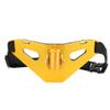 Fishing Fighting Waist Belt,Aluminium Alloy Fishing Rod Pole Holder Stand Up Waist Fighting Belt for Fishing (Gold) view 2