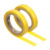 PATIKIL 26Ft Grip Finishing Tape, 2 Pack PVC Racquet Finishing Tapes Racket Accessories Sticky Seal for Tennis Badminton, Yellow view 1