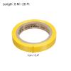 PATIKIL 26Ft Grip Finishing Tape, 2 Pack PVC Racquet Finishing Tapes Racket Accessories Sticky Seal for Tennis Badminton, Yellow view 2