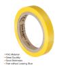 PATIKIL 26Ft Grip Finishing Tape, 2 Pack PVC Racquet Finishing Tapes Racket Accessories Sticky Seal for Tennis Badminton, Yellow view 4