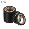 PATIKIL 26Ft Grip Finishing Tape, 8 Pack PVC Racquet Finishing Tapes Racket Accessories Sticky Seal for Tennis Badminton, Black view 3