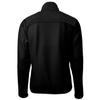 Cutter & Buck Men's Black Miami Dolphins Cascade Eco Sherpa Big & Tall Fleece Full-Zip Throwback Jacket view 3