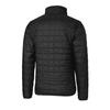 Cutter & Buck Men's Black San Francisco 49ers Throwback Logo Rainier PrimaLoft Eco Insulated Full-Zip Puffer Jacket view 3