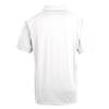 Cutter & Buck Men's White Detroit Lions Throwback Logo Prospect Textured Stretch Polo view 3