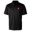 Cutter & Buck Men's Black Cincinnati Bengals Throwback Logo Prospect Textured Stretch Polo view 2