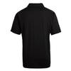 Cutter & Buck Men's Black Cincinnati Bengals Throwback Logo Prospect Textured Stretch Polo view 3