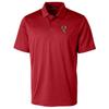 Cutter & Buck Men's Red Atlanta Falcons Throwback Team Logo Prospect Textured Stretch Polo view 2