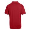 Cutter & Buck Men's Red Atlanta Falcons Throwback Team Logo Prospect Textured Stretch Polo view 3
