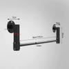 BCPPO Chin Up Bar Steel Heavy Beam Pull up bar, Home Gym Garage Corridor Sports Horizontal bar, Safe Load 300k, Easy to Assemble (Size : 98cm) view 4