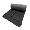 BodyForge Yoga Mat Thick Exercise Mat Thick 8mm TPE Eco-Friendly with Alignment Marks Non-Slip Extra Thick High-Density for Women Men Workout Pilates (Black/Grey) view 2
