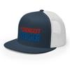 Thor The Strongest Embroidered Mesh Trucker Hat Thor's Snapback Hat Navy/White view 1