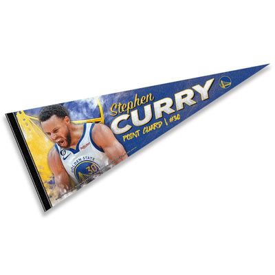 Golden State Warriors Curry Pennant Flag