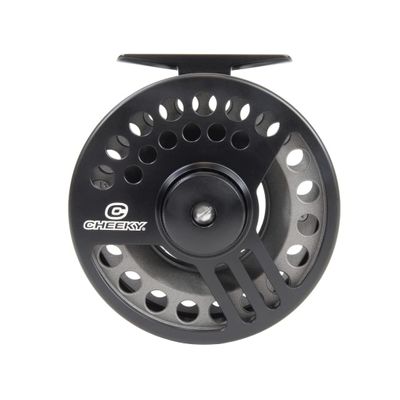 Cheeky Fishing Sighter 375 Fly Reel, Black/Granite