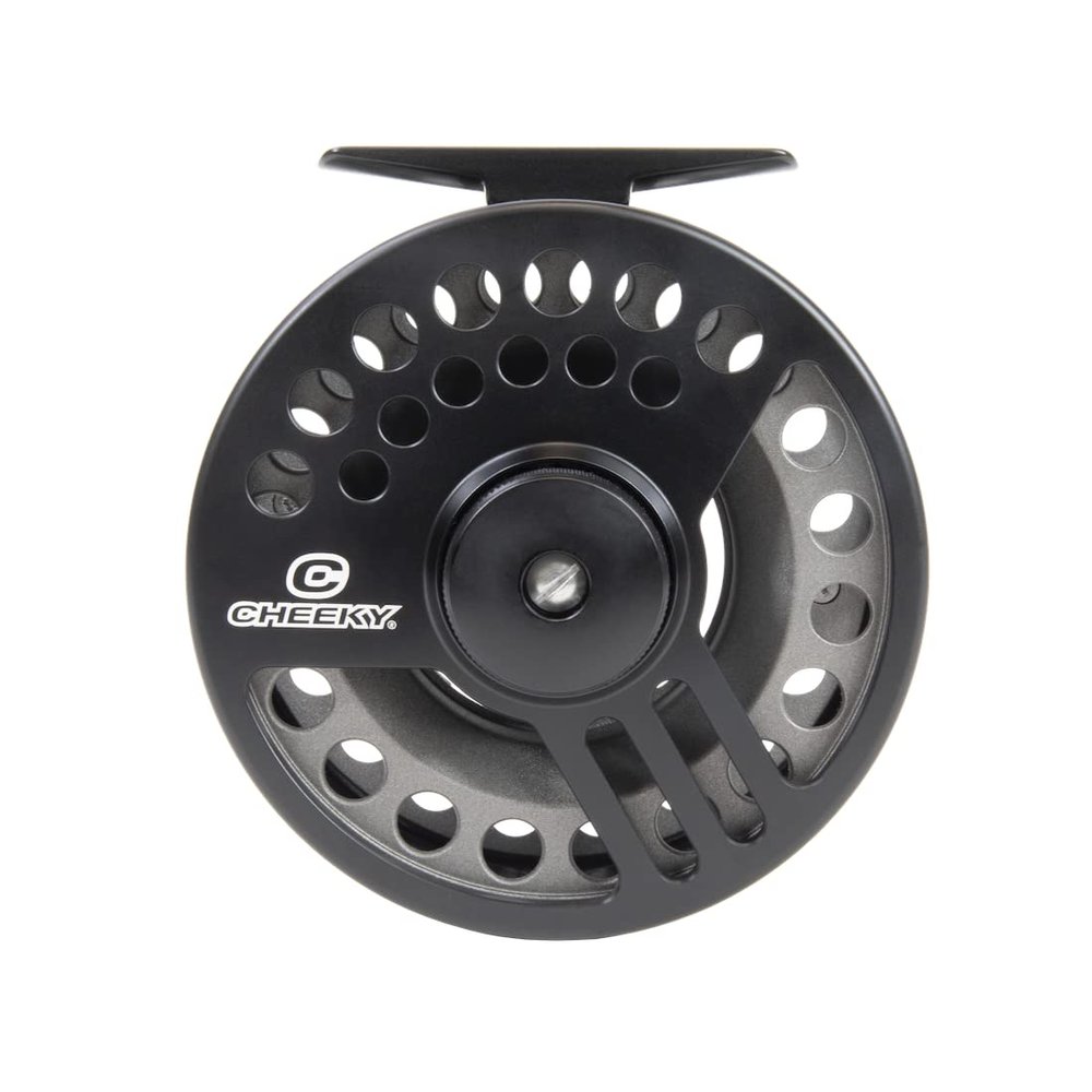 Cheeky Fishing Sighter 375 Fly Reel, Black/Granite