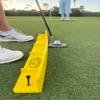 The Putting Arc - MS3 Model - Golf Training Aid Used to Perfect Your Putting and Reduce Your Score! - Practice and Master Your Putting Fundamentals! - Golden Yellow view 2