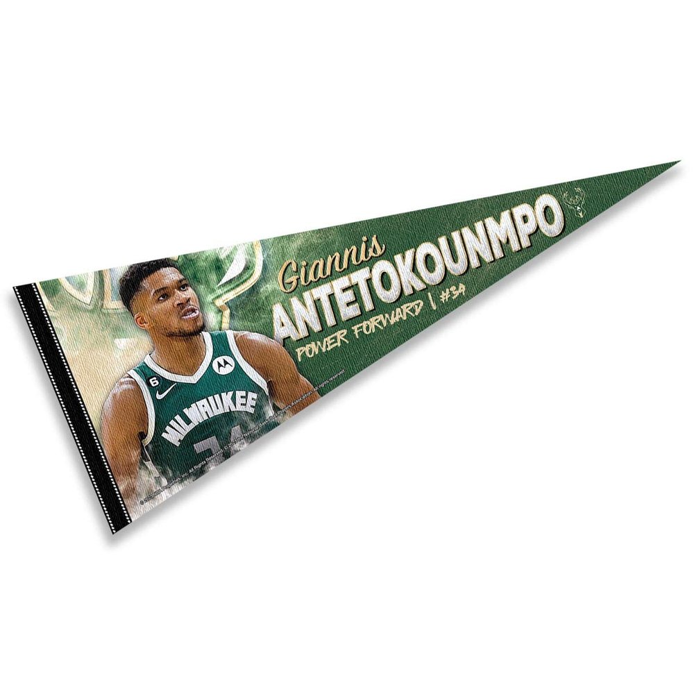 Milwaukee Bucks Giannis Pennant Flag