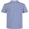 Izod Boys Performance Grid Short Sleeve Stretch Collared Polo Golf Shirt, Surf The Web Stripe, 18-20 US view 3