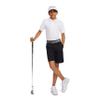 Izod Boys Performance Grid Short Sleeve Stretch Collared Polo Golf Shirt, White, 18-20 US view 4
