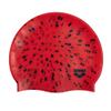 Arena Junior Silicone Unisex Print Swim Cap for Boys and Girls Comfortable Durable Kids Pool Bathing Cap, One Size, Dots view 1