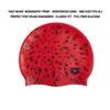 Arena Junior Silicone Unisex Print Swim Cap for Boys and Girls Comfortable Durable Kids Pool Bathing Cap, One Size, Dots view 2