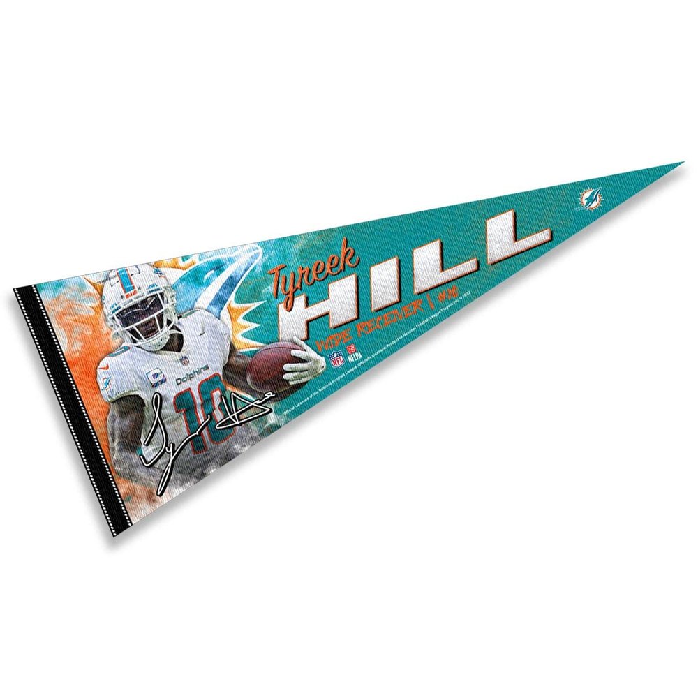 Miami Dolphins Hill Pennant Banner Flag